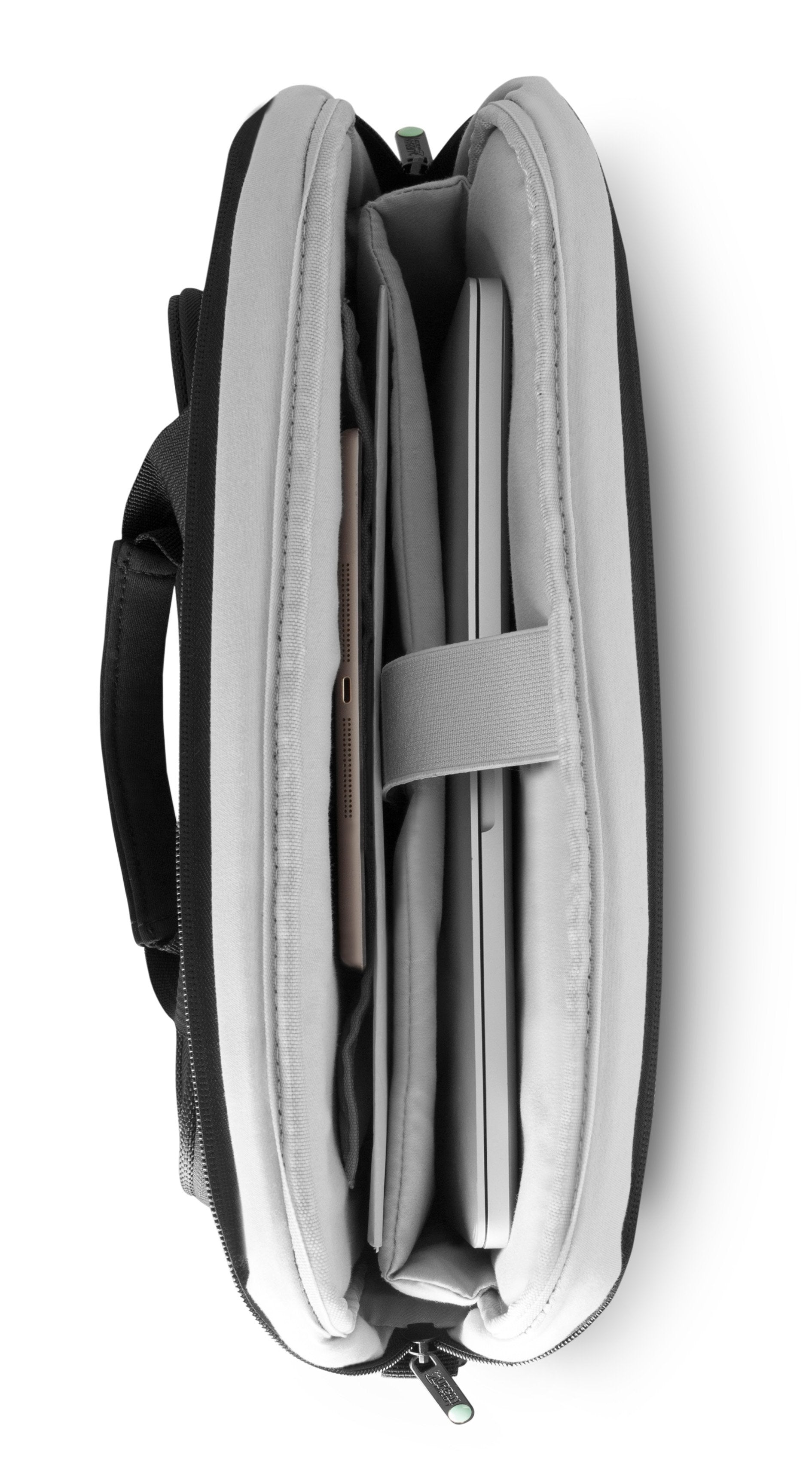 Urban Factory Maletín Negro De Carga Superior Para Portátil Hasta 15.6"