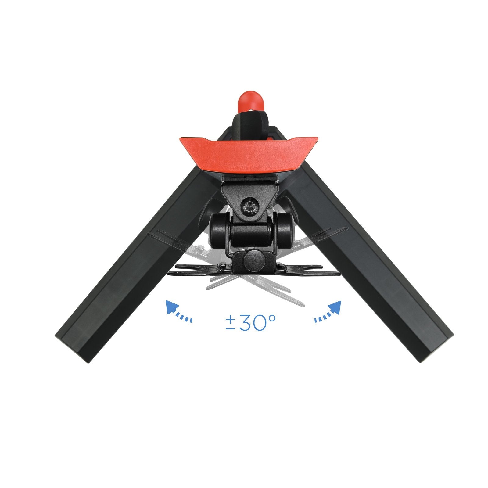 EAN 8433281009738 - TooQ DB1401TN-B soporte para monitor 81,3 cm (32") Escritorio Negro, Rojo imagen 6