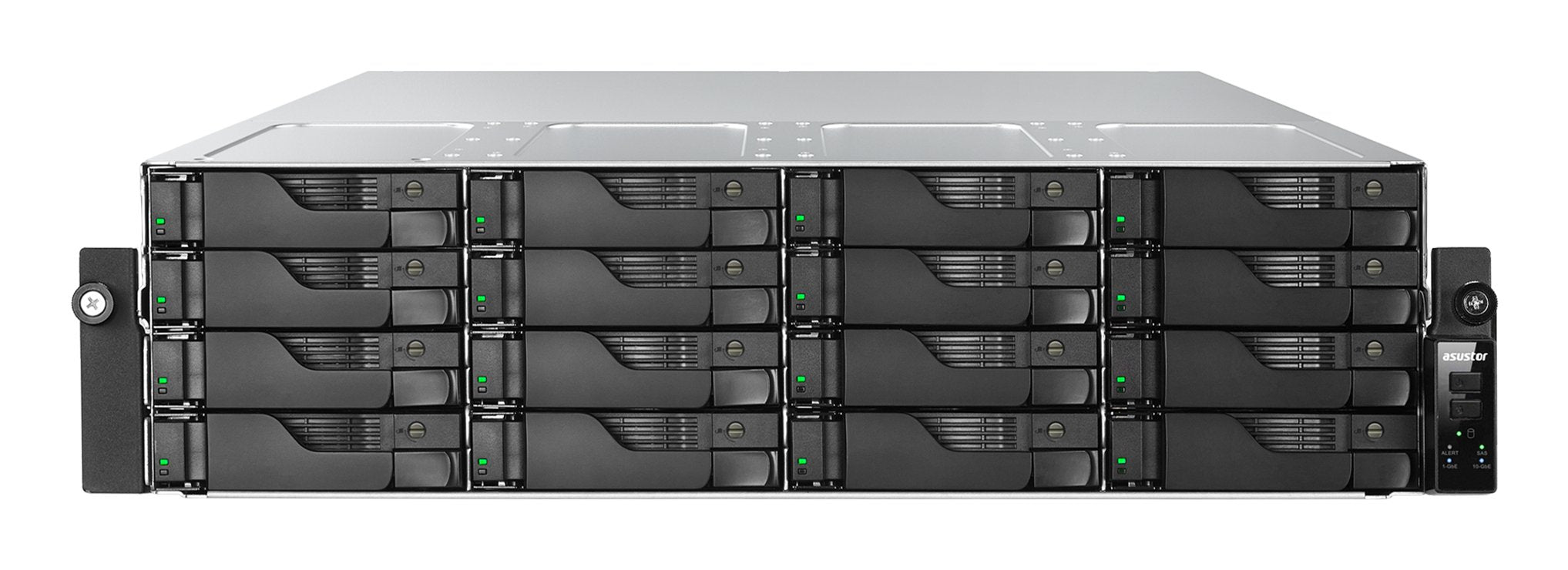 EAN 4710474831722 - Asustor LOCKERSTOR 16R Pro Gen2 NAS Escritorio AMD Ryzen™ 7 7745 16 GB DDR5 0 TB Negro, Acero imagen 1