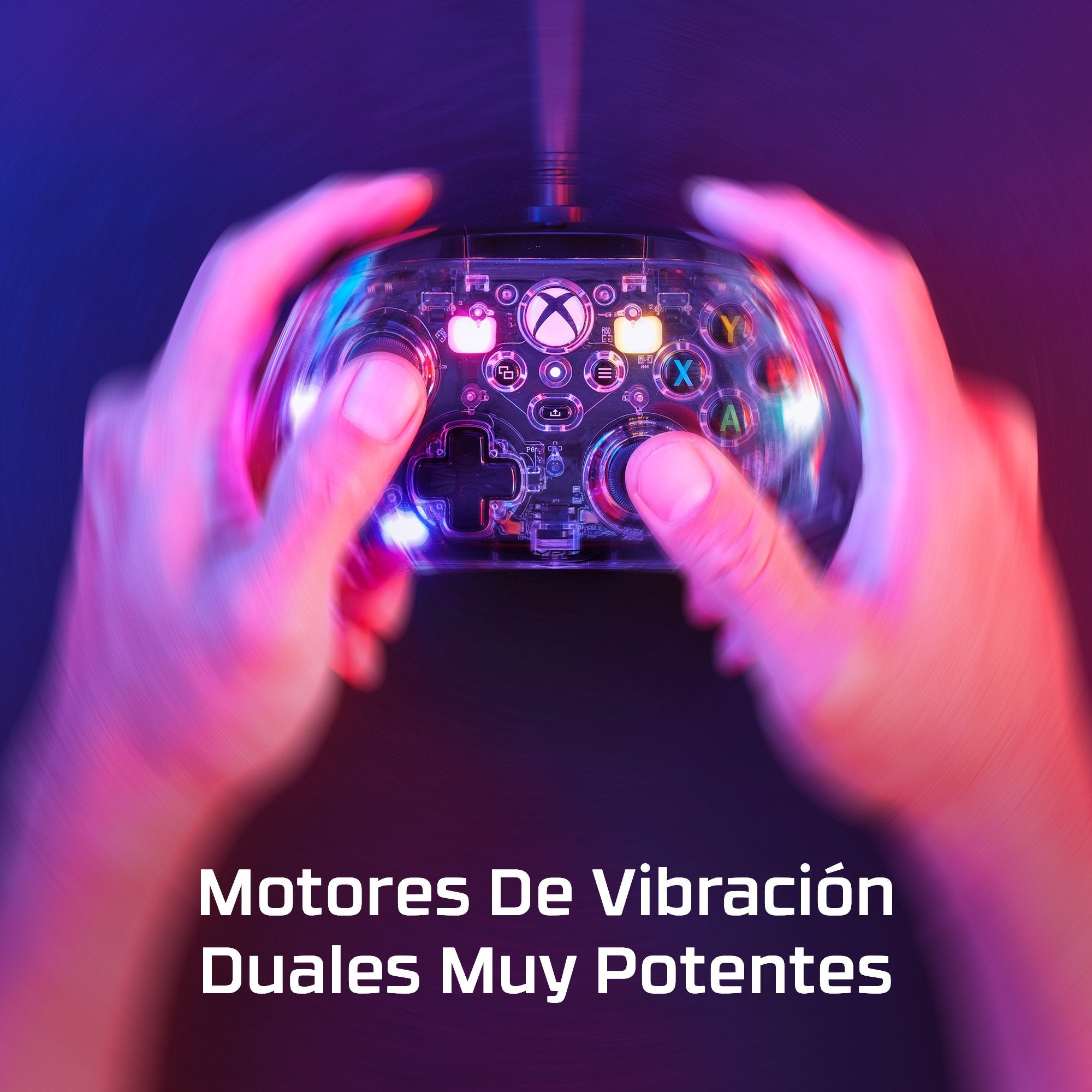 EAN 0197192136829 - HyperX Clutch Gladiate - Wired Gaming RGB Controller - Xbox Transparente USB Gamepad Xbox One, Xbox Serie imagen 8