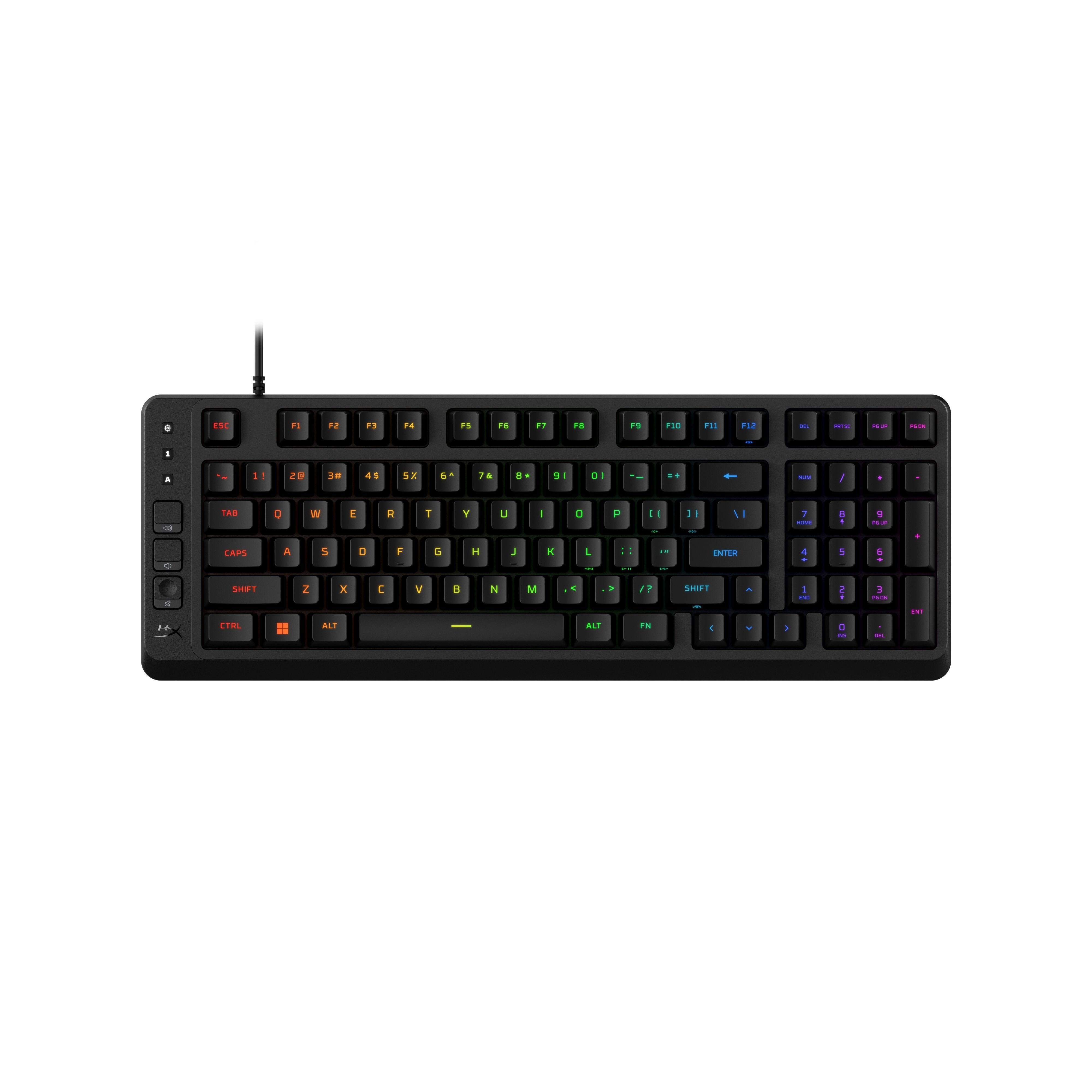 EAN 0198990307879 - HyperX Eve 1800 teclado Juego USB Negro imagen 1