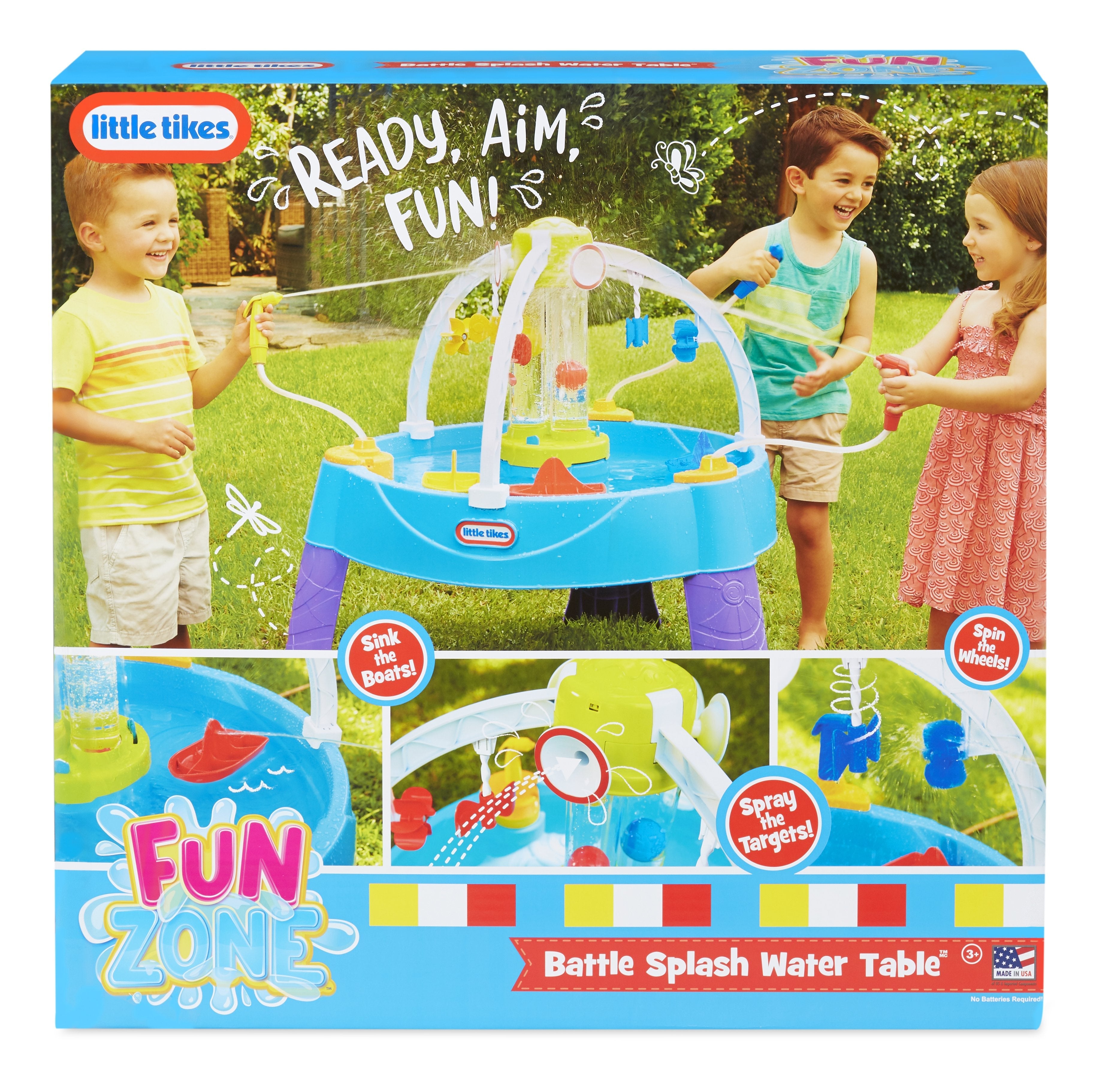 EAN 0050743648809 - Little Tikes Fun Zone Battle Splash Water Table Mesa para agua imagen 4