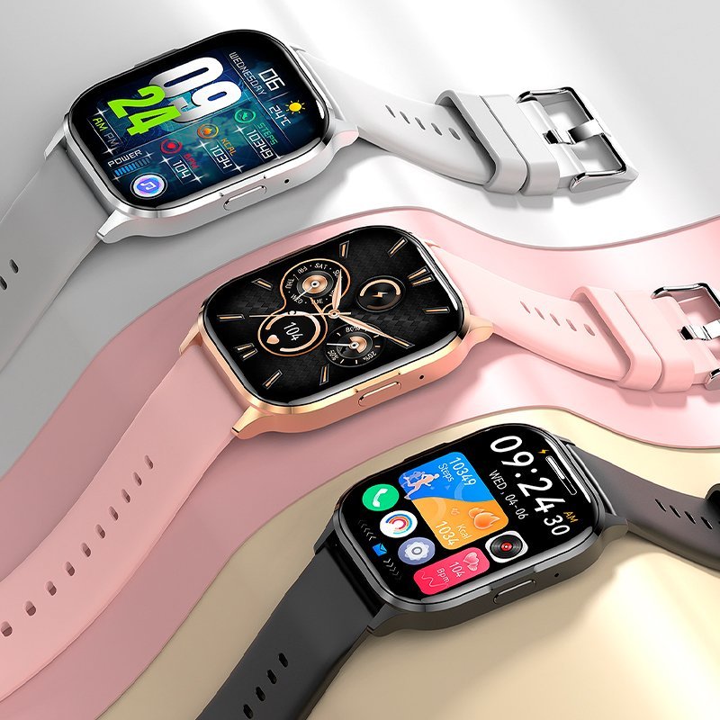 Cool Smartwatch Delta Silicona Negro (Amoled, Llamadas, Salud, Deporte)