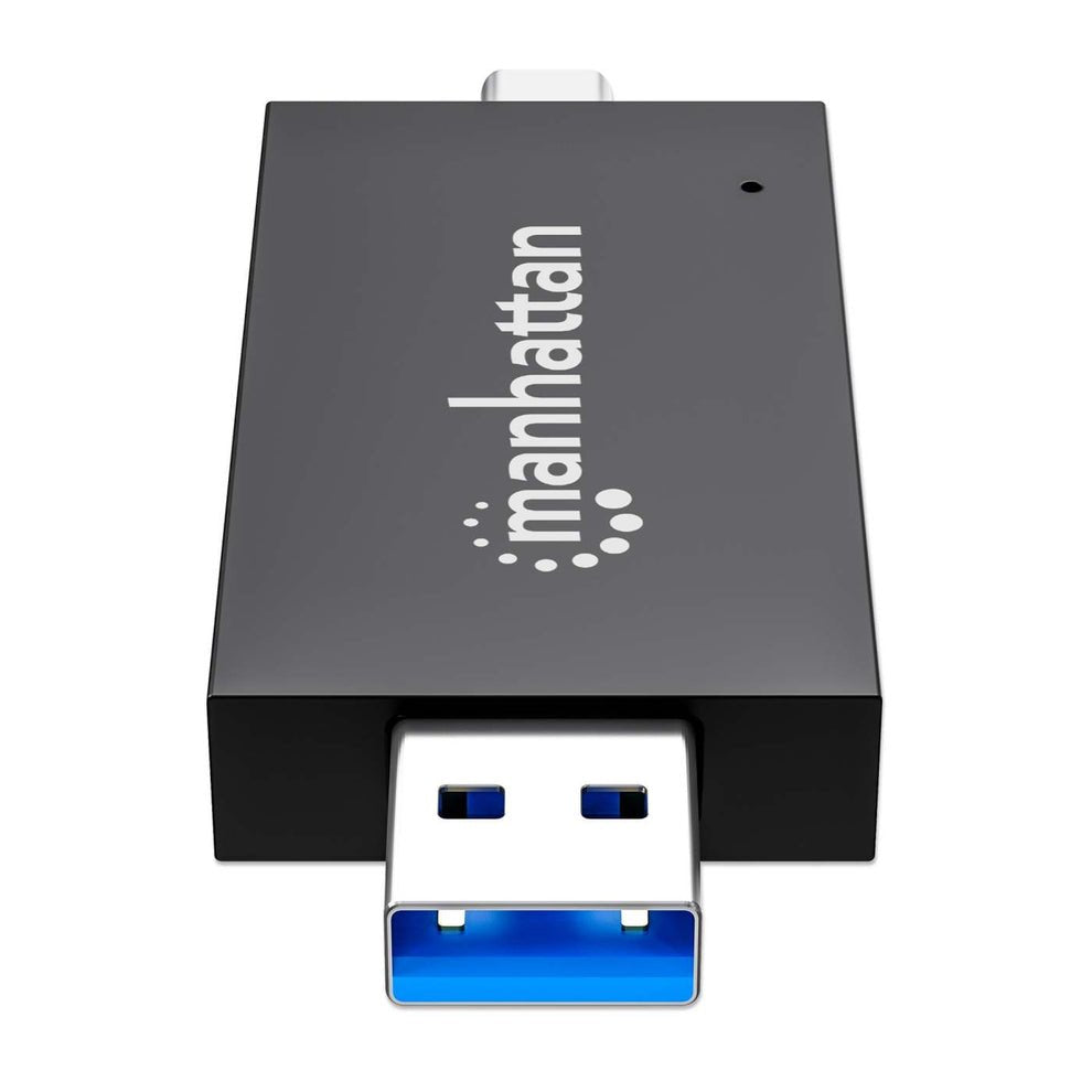 Manhattan Usb 3.0 Typ-C -A Kartenlesegerät Microsd, Sd Mmc