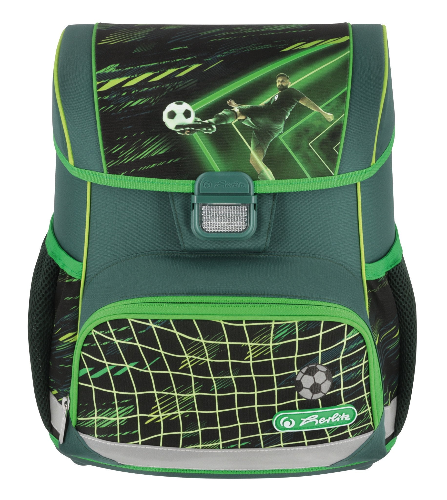 EAN 4008110371115 - Herlitz Loop Plus Game Changer juego de mochila escolar Niño Poliéster Negro, Verde imagen 15