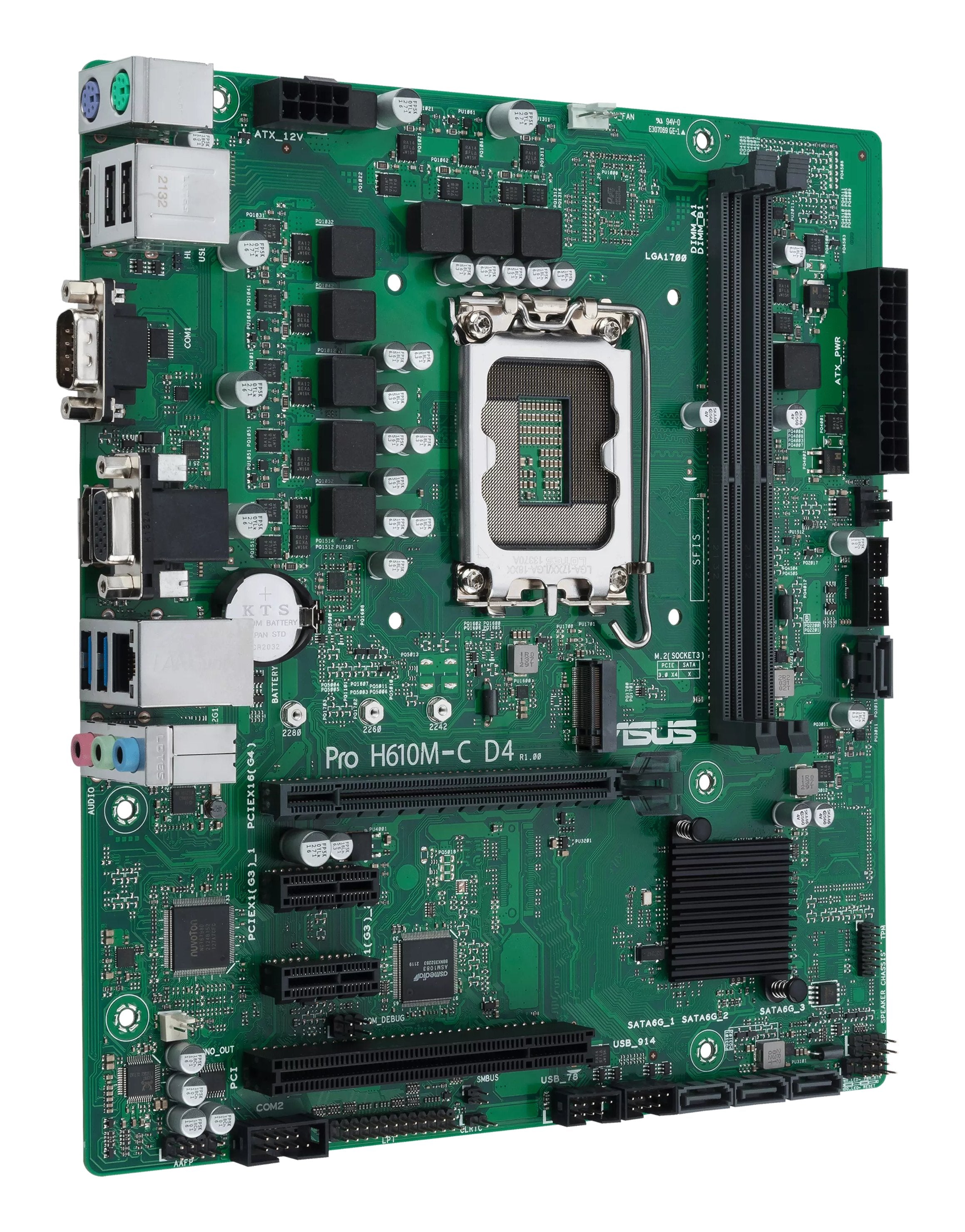 EAN 4711081699132 - ASUS PRO H610M-C D4-CSM Intel H610 LGA 1700 micro ATX imagen 3