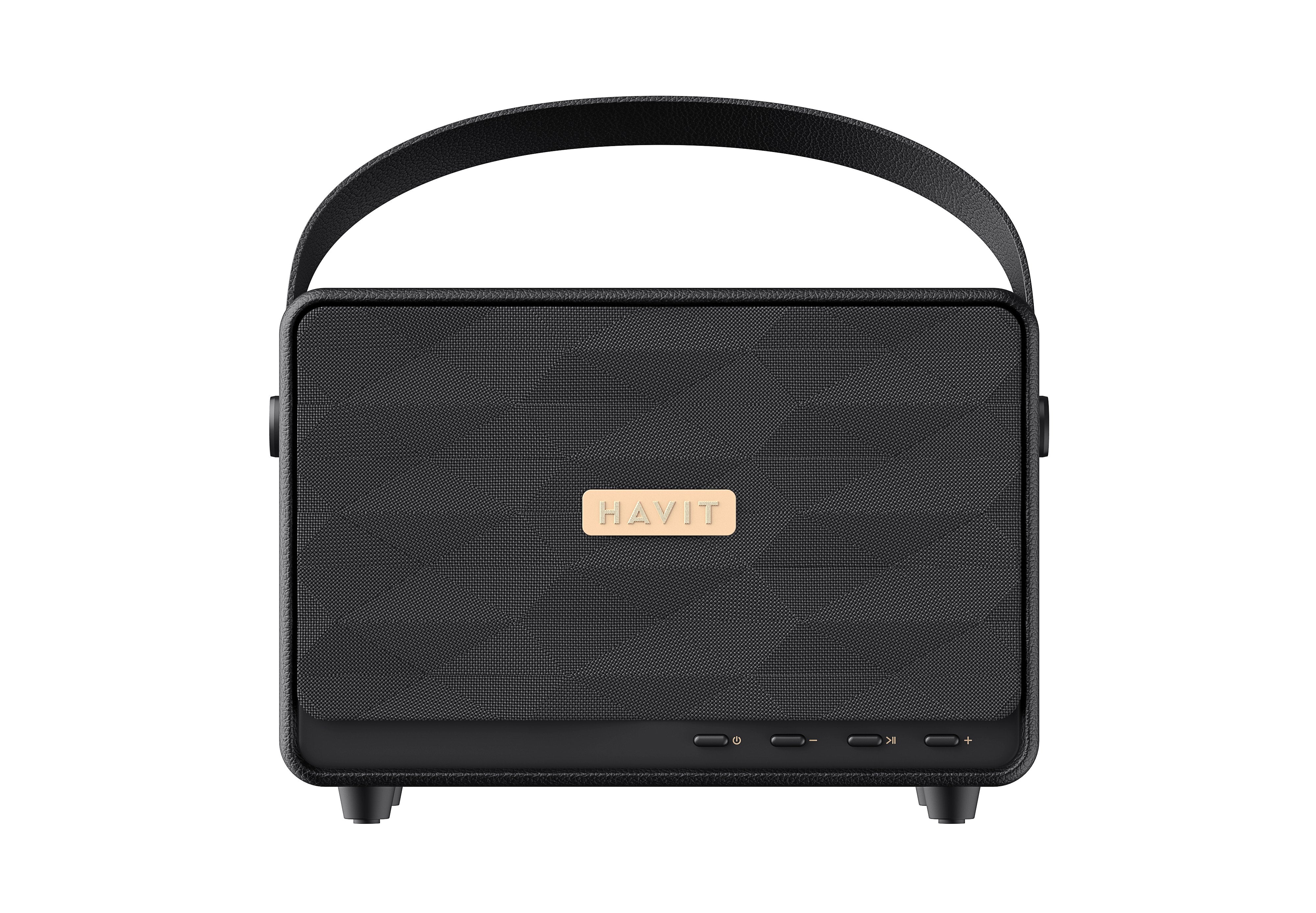 Altavoz Havit Bluetooth Retro, Sk907bt, 30 W, Batería 25 Horas, Tws, Usb/Tf/Aux, 198 X 127.5 X 148 Mm