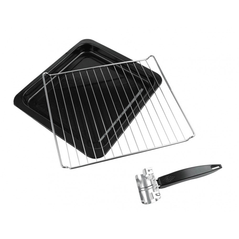 Horno Rommelsbacher Bg 1055/E 18 L Negro, Acero Inoxidable Parrilla, Mini Horno Plateado/Negro, 18 L, Negro, Acero Inoxidable, Giratorio, Acero Inoxidable, 3 Estanterías, 60 Min, Minorista