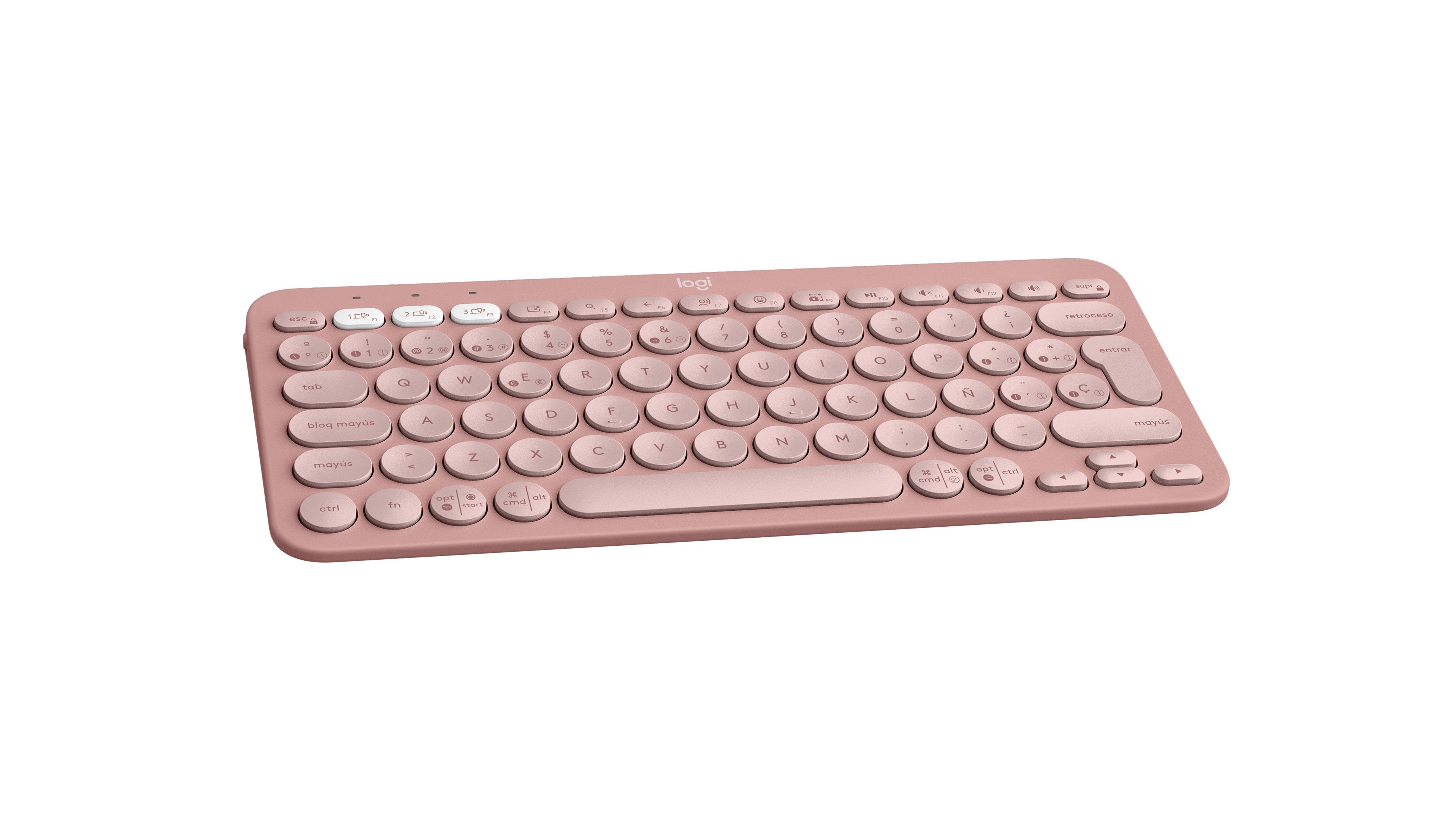 EAN 5099206111271 - Logitech 920-011829 teclado Universal Bluetooth QWERTY Español Rosa imagen 4