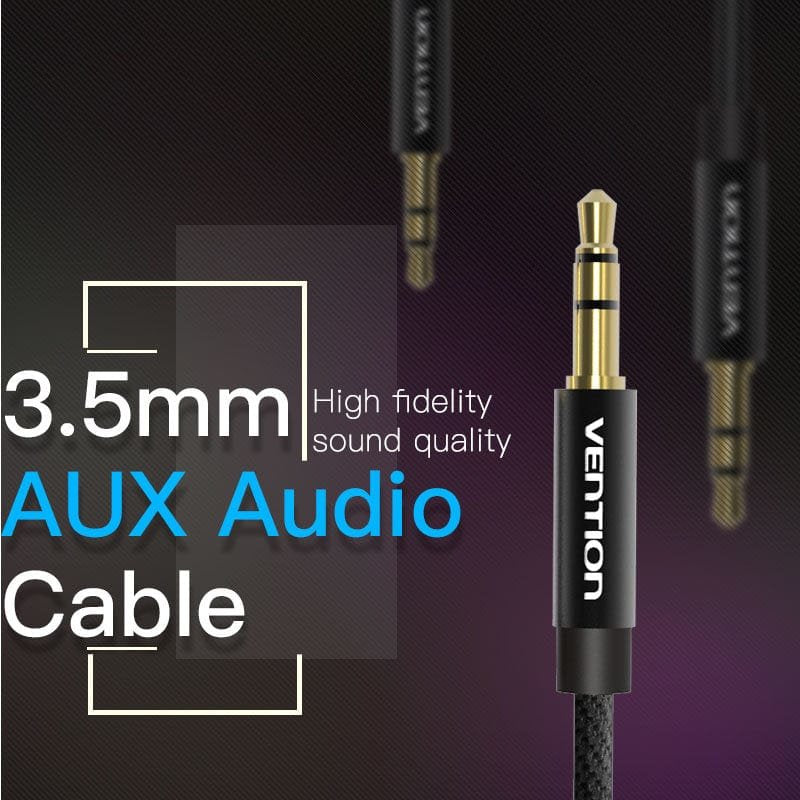EAN 6922794734050 - Vention BAGBI cable de audio 3 m 3,5mm Negro imagen 8