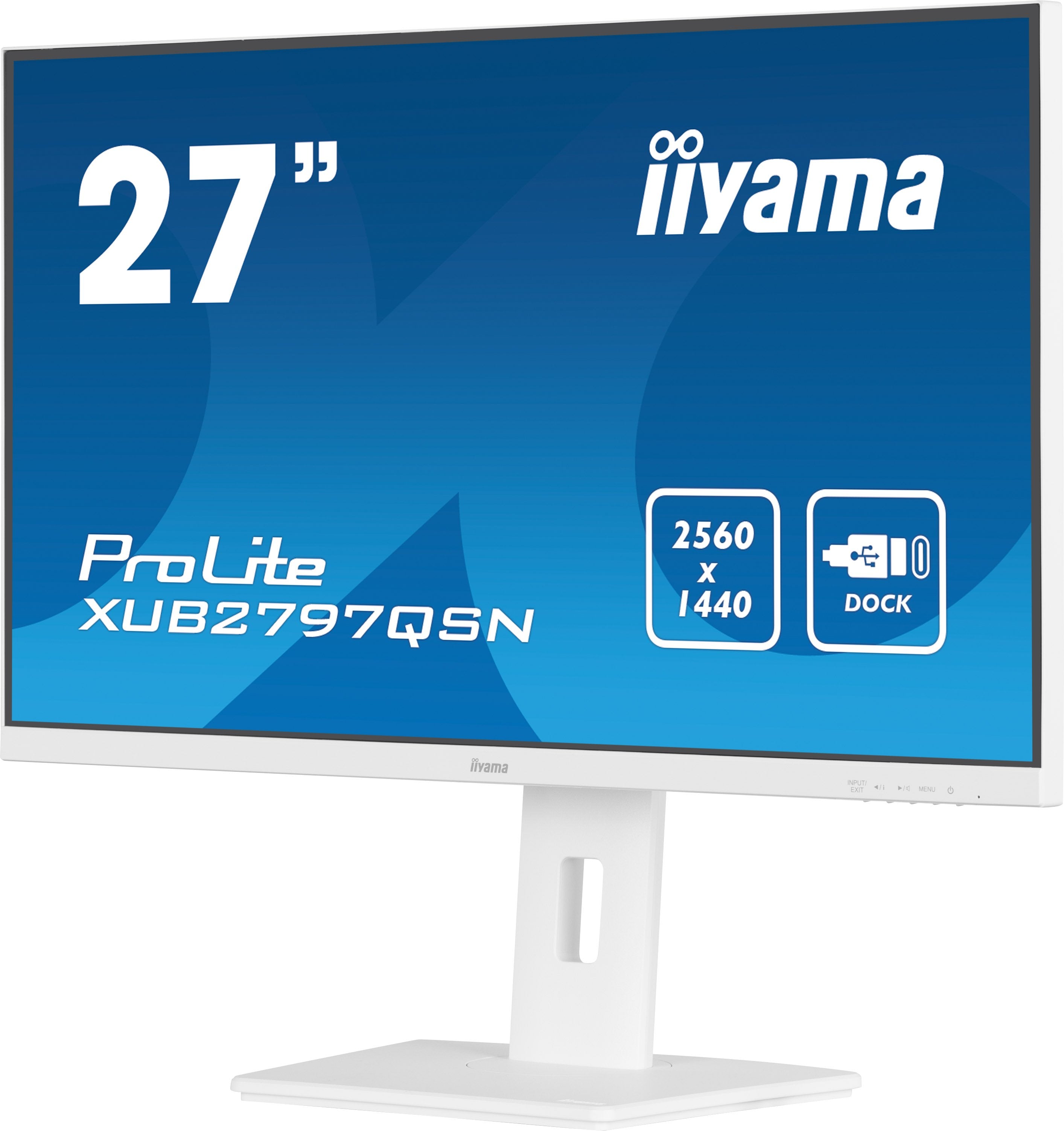 EAN 4948570123308 - iiyama ProLite XUB2797QSN-W1 pantalla para PC 68,6 cm (27") 2560 x 1440 Pixeles Wide Quad HD LED Blanco imagen 5