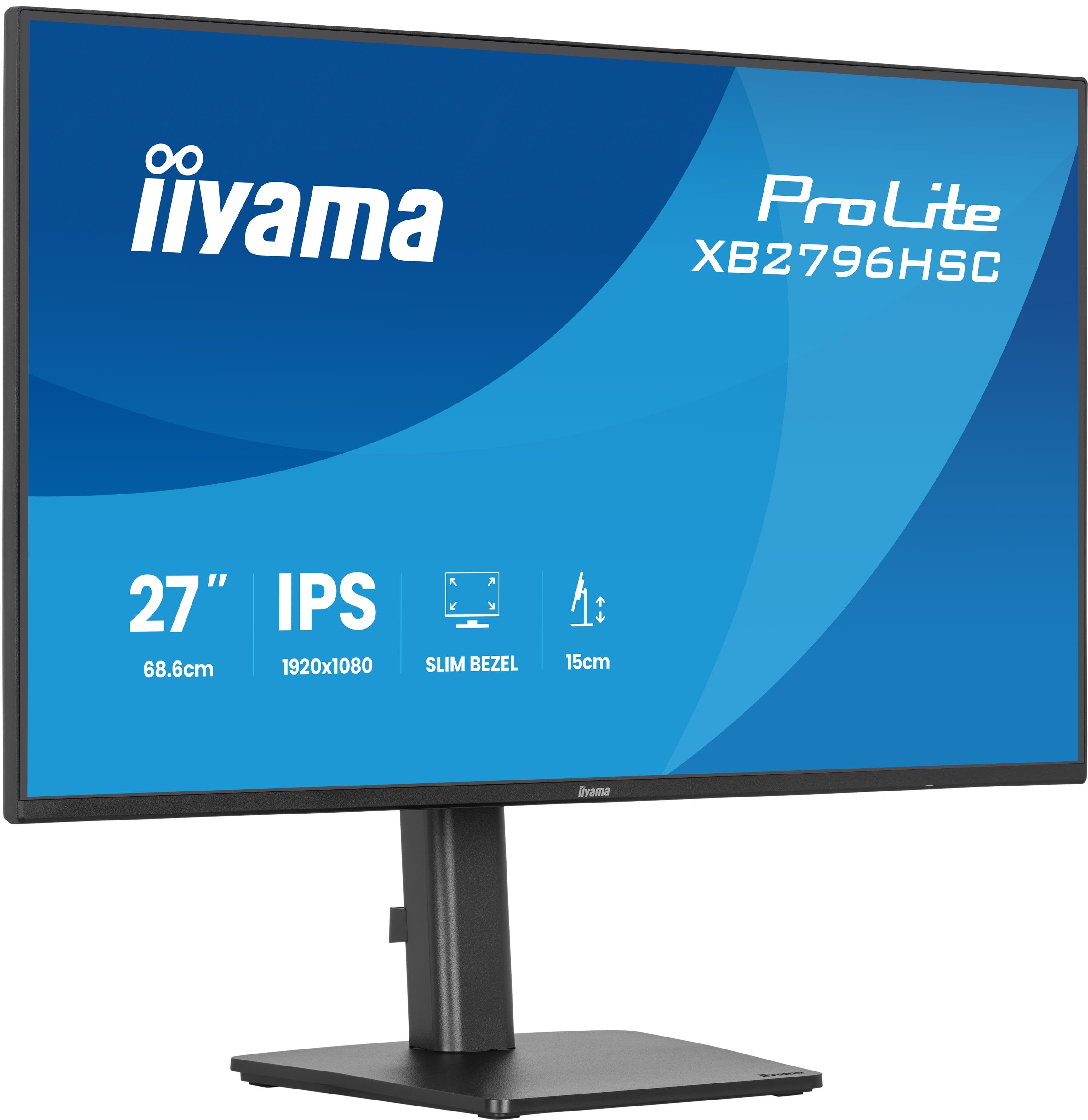 EAN 4948570126989 - iiyama ProLite XB2796HSC-B1 pantalla para PC 68,6 cm (27") 1920 x 1080 Pixeles Full HD LED Negro imagen 1