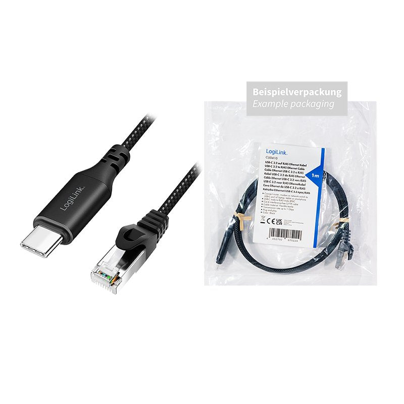 Logilink Usb 3.2 Typ C - Rj45 1.5m