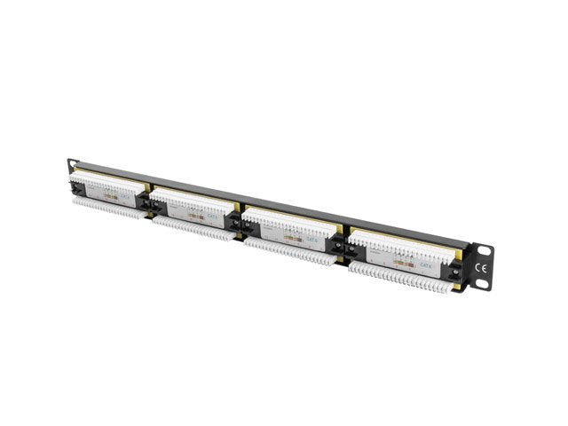 Lanberg Ppu6-1024-B Panel De Parcheo 1u