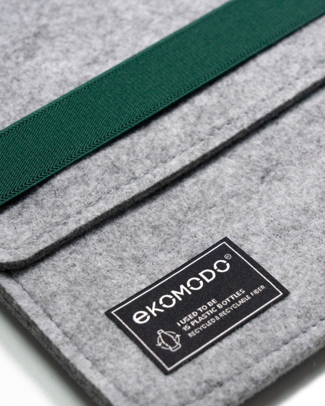 EAN 8436590370162 - EKOMODO HR-004 maletines para portátil 33 cm (13") Funda Verde, Gris imagen 3