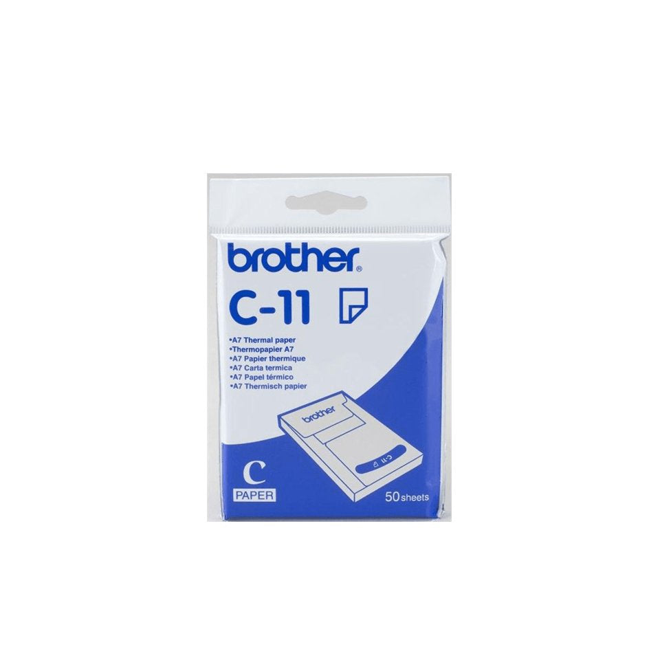 EAN 4977766606264 - Brother C-11 papel térmico A7 imagen 1