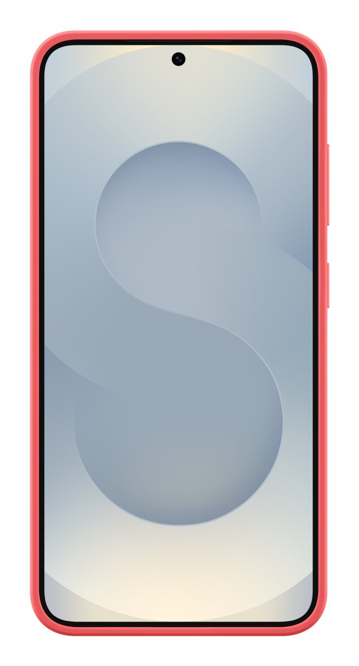 Samsung Silicone Case Galaxy S25 Rot