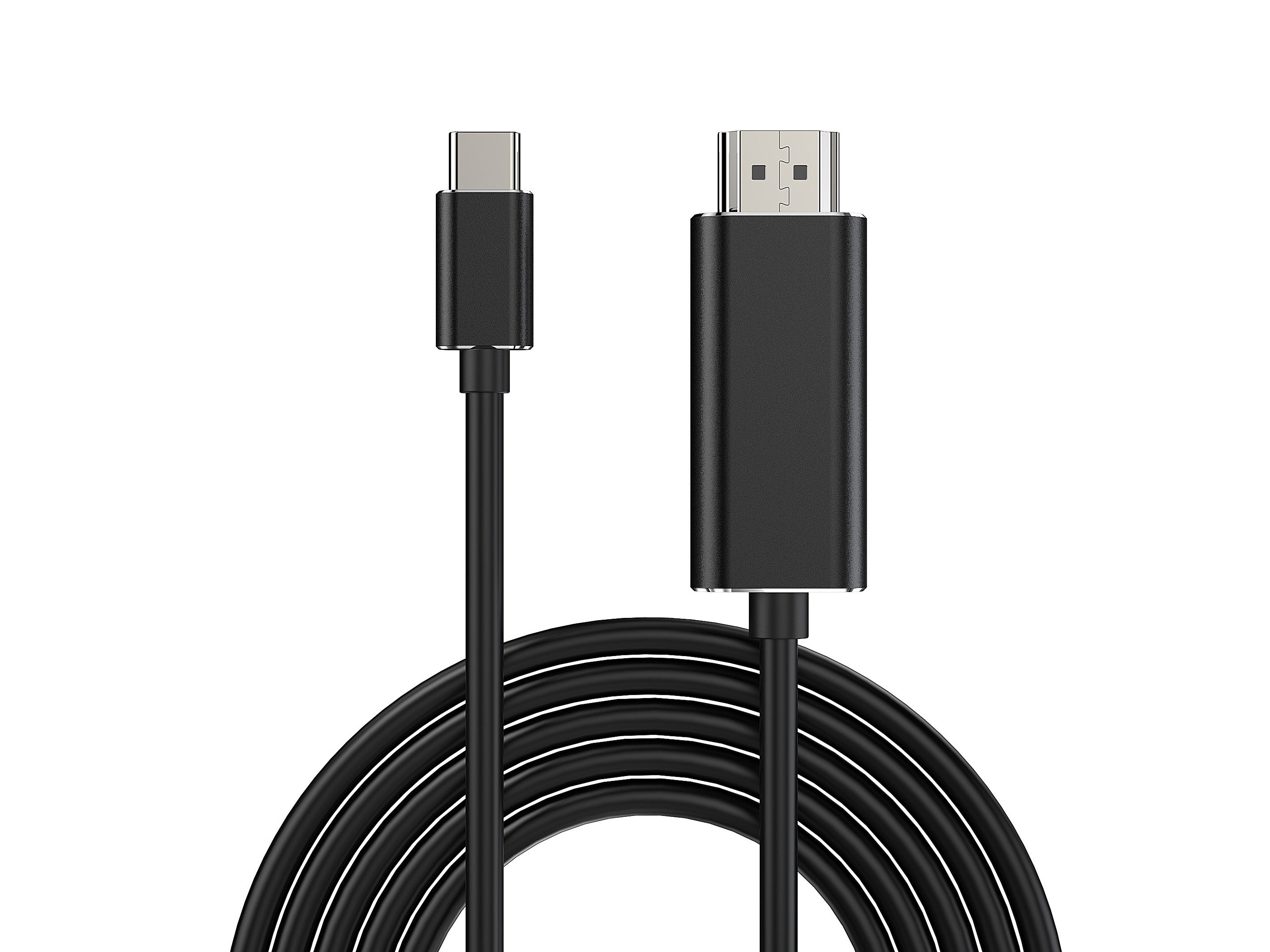 EAN 4015867227374 - Conceptronic ABBY04B adaptador de cable de vídeo 2 m USB Tipo C HDMI imagen 2