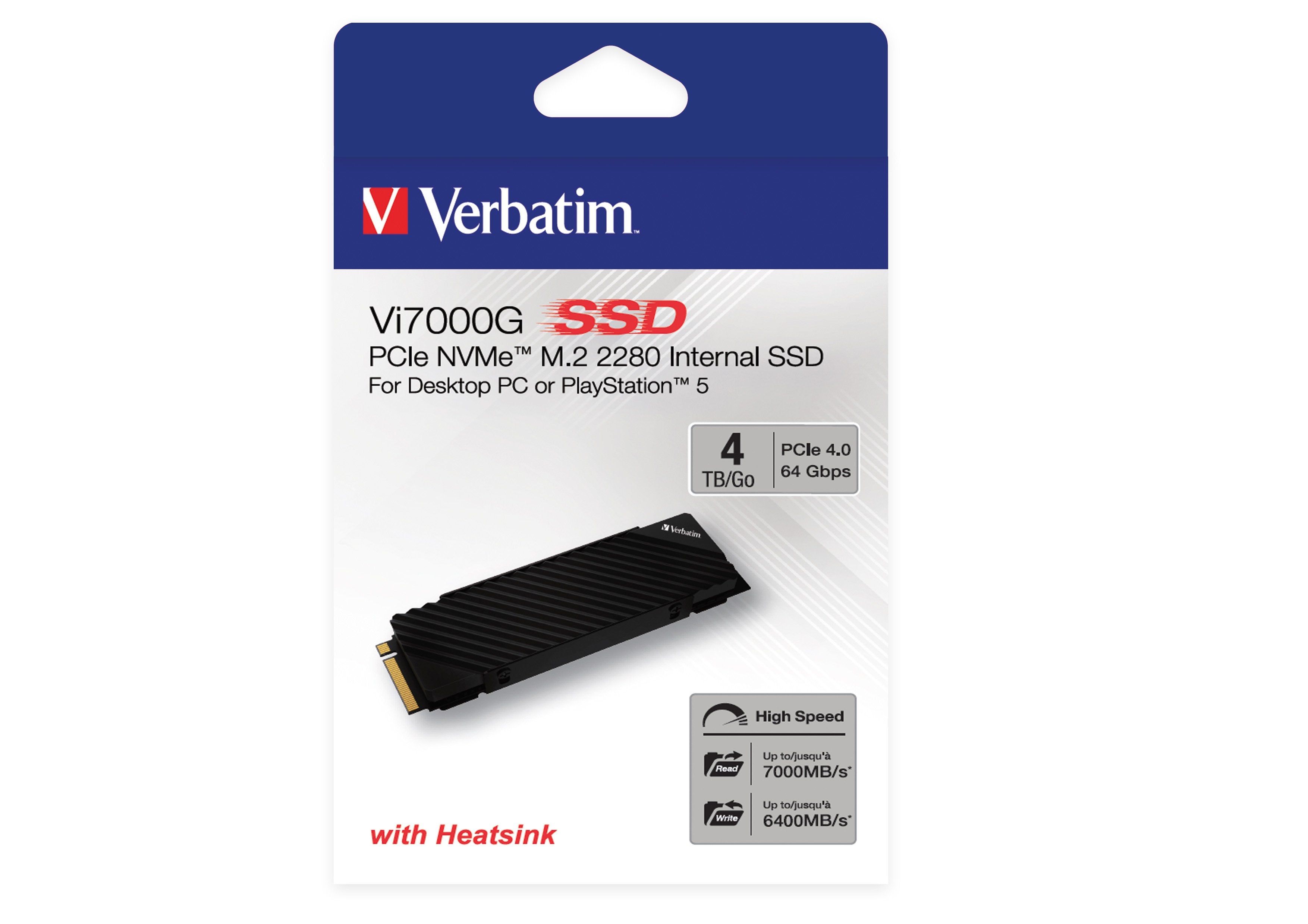 Verbatim Vi7000 M.2 Ssd 4tb Pcie Nvme 49369