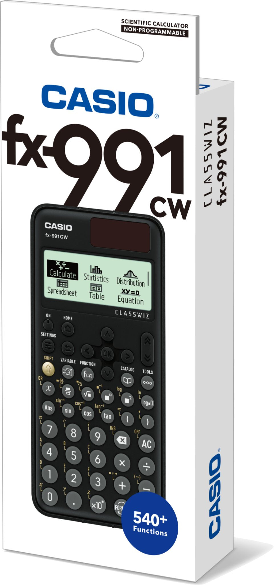 Calculadora Casio Fx-991cw Bolsillo Calculadora Científica Negro