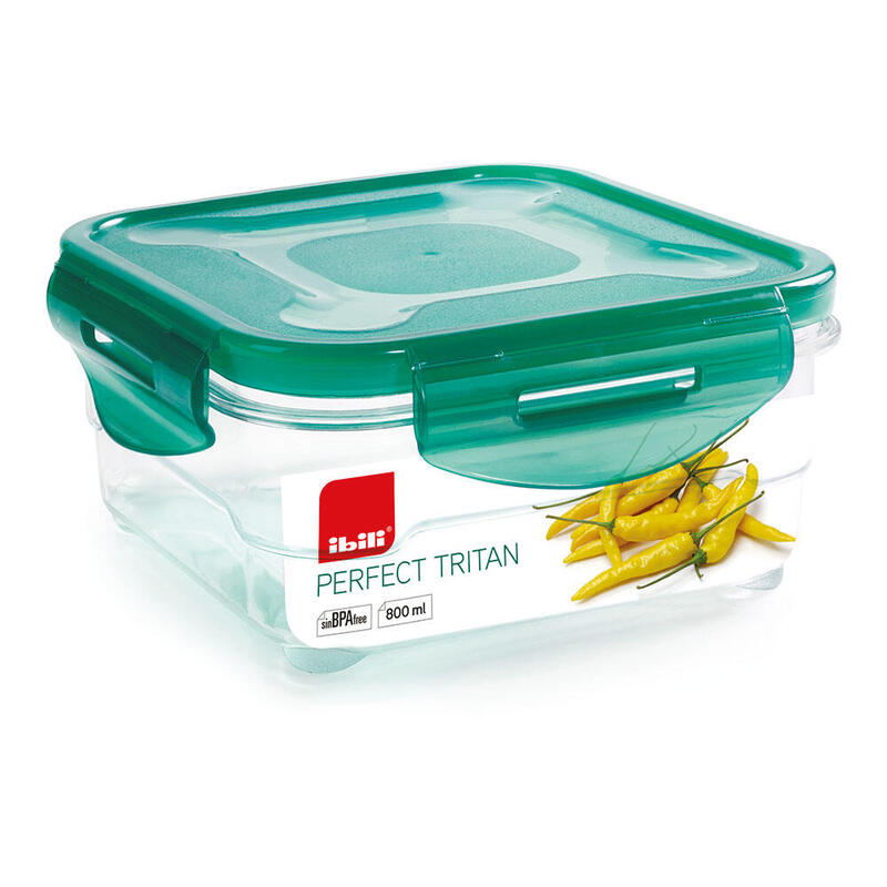 Fiambrera Hermética Tritan, Cap: 0,800ml, 790408. Ibili