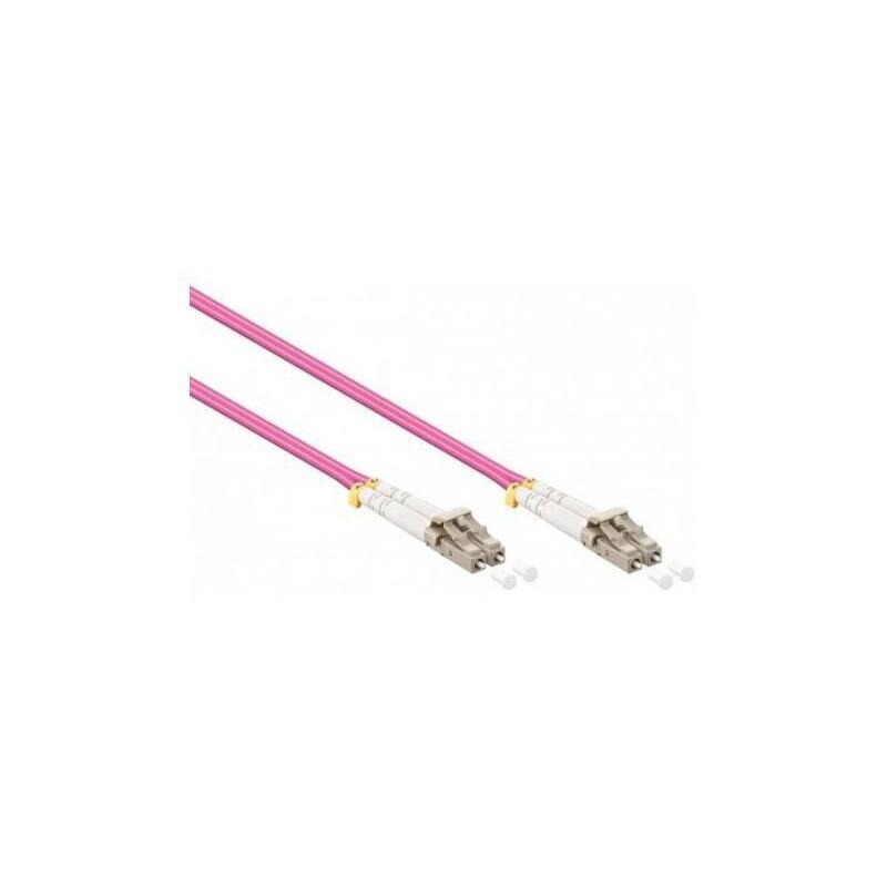 Fiberpatchkabel Lc-Lc Om4 2,5m, 50/125, Multimode,