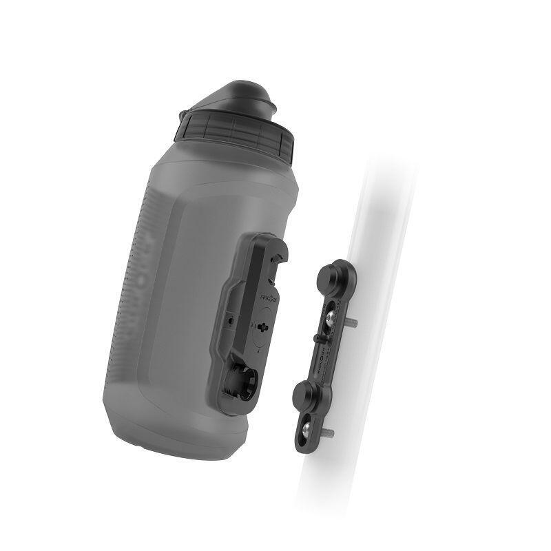 Fidlock Twist Bottle 750 Compact + Bike Base Clear Black