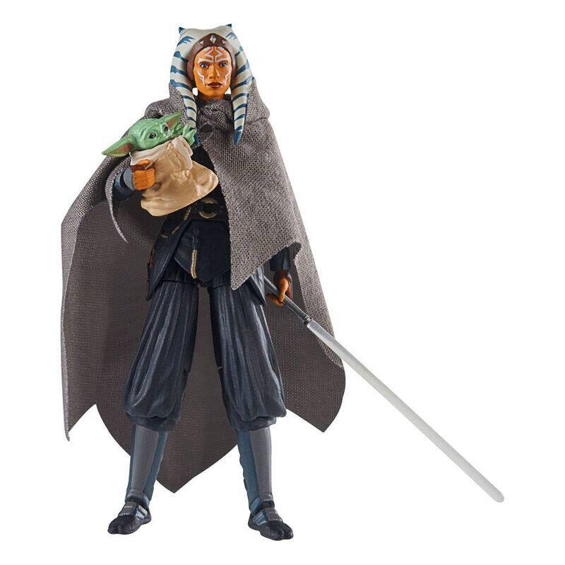 Figura Ahsoka Tano And Grogu Vintage Collection Star Wars 10cm