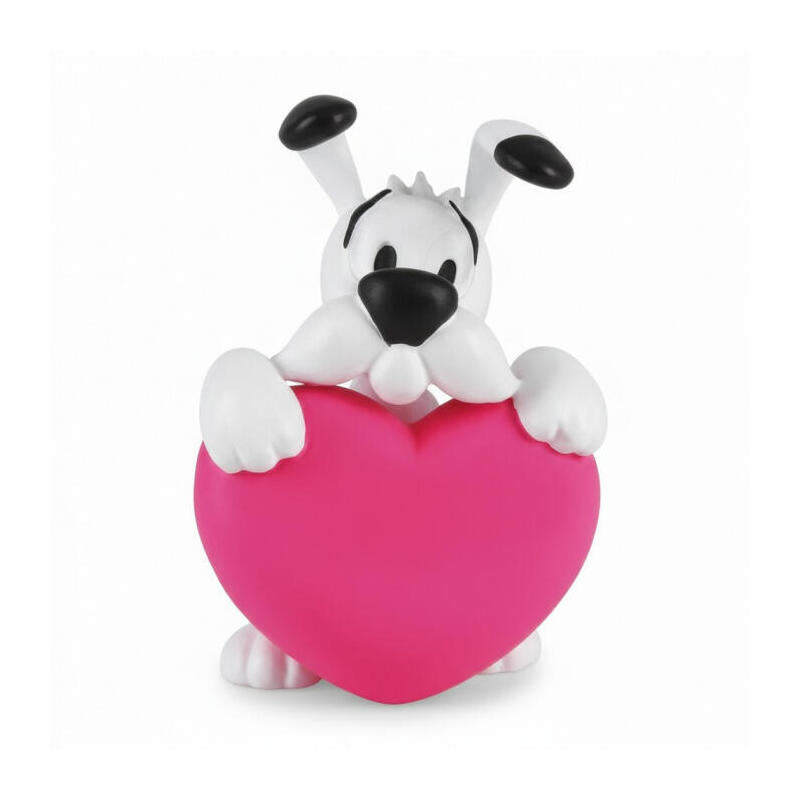 Figura Astérix Ideáfix Corazón Rosa 4.5 Cms