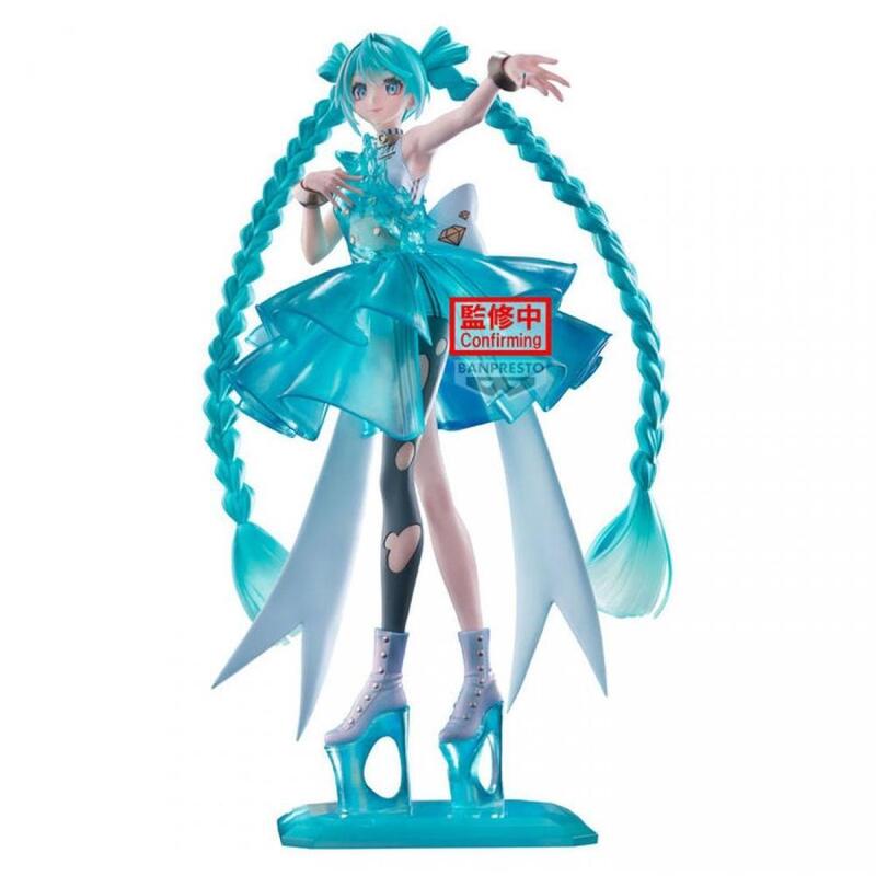 Figura Banpresto Hatsune Miku Banpresto Evolve Clearluxe Emeraldgem 28cm