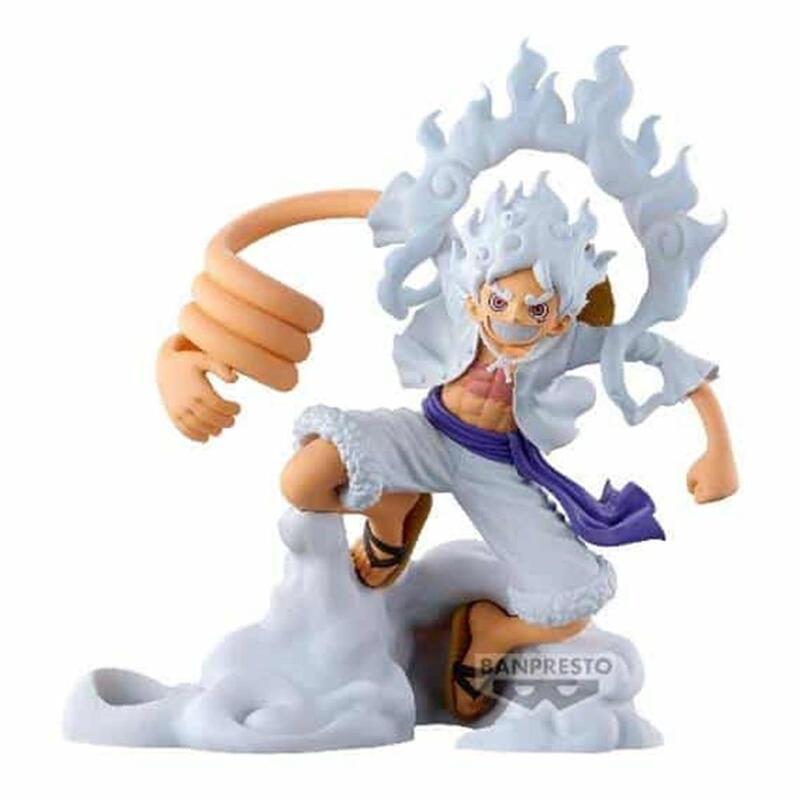 Figura Banpresto One Piece Monkey D. Luffy Fl Gear 5 Vol.1 10cm