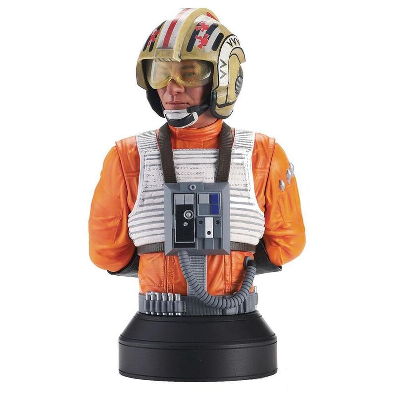 Figura Diamond Select Toys Star Wars A New Hope Mini Bust Red Leader 1 6 15cm