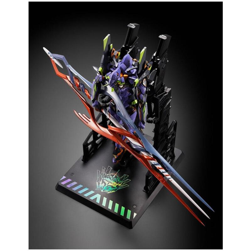 Figura Eva Test Type-01 30th With The Spear Of Gaius. Metal Build. Neon Genesis Evangelion