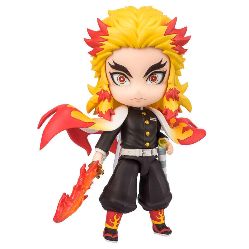 Figura Figuarts Mini Kyojuro Rengoku Flame Breathing Demon Slayer Kimetsu No Yaiba 9cm