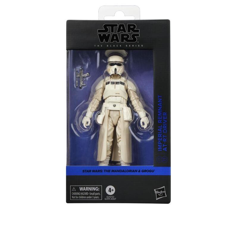 Figura Hasbro Star Wars The Black Series The Mandalorian & Grogu Imperial Remnant At Rt Driver