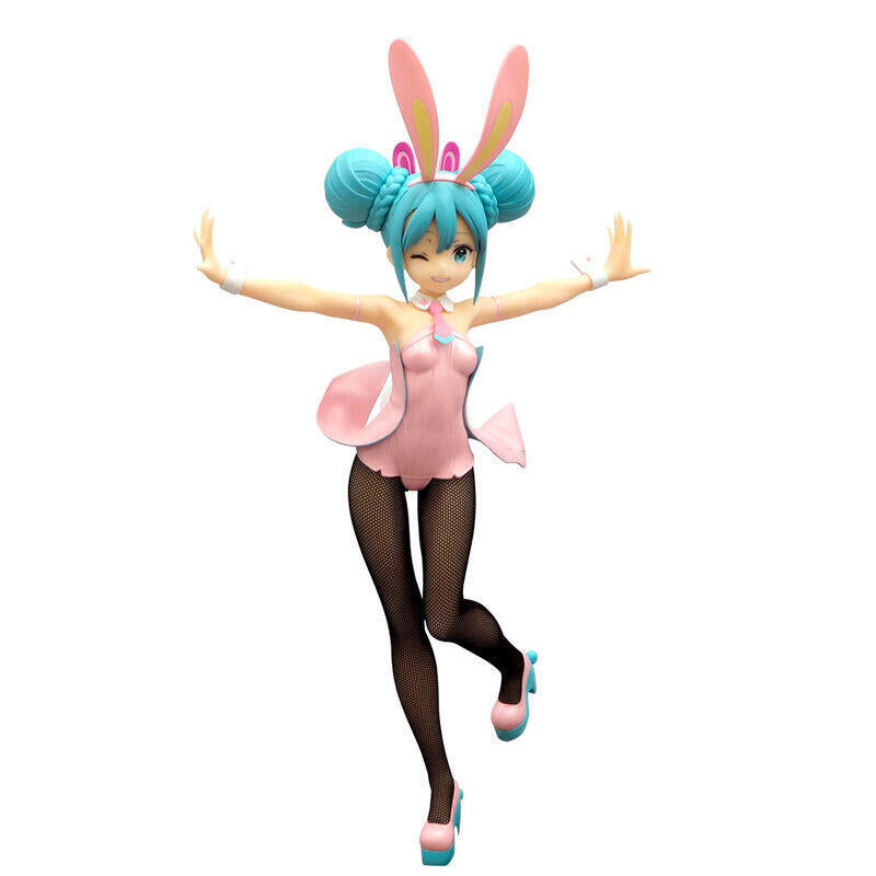 Figura Hatsune Miku Wink Pearl Pink Color Ver. Bicute Bunnies Fig. 30 Cm Hatsune Miku