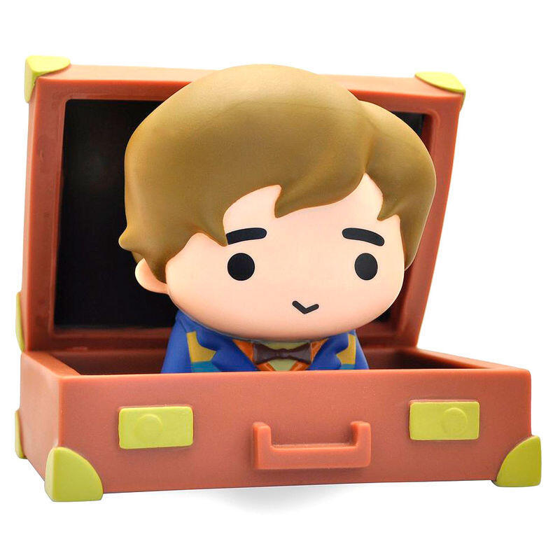 Figura Hucha Chibi Newt Scamander Animales Fantasticos 16cm
