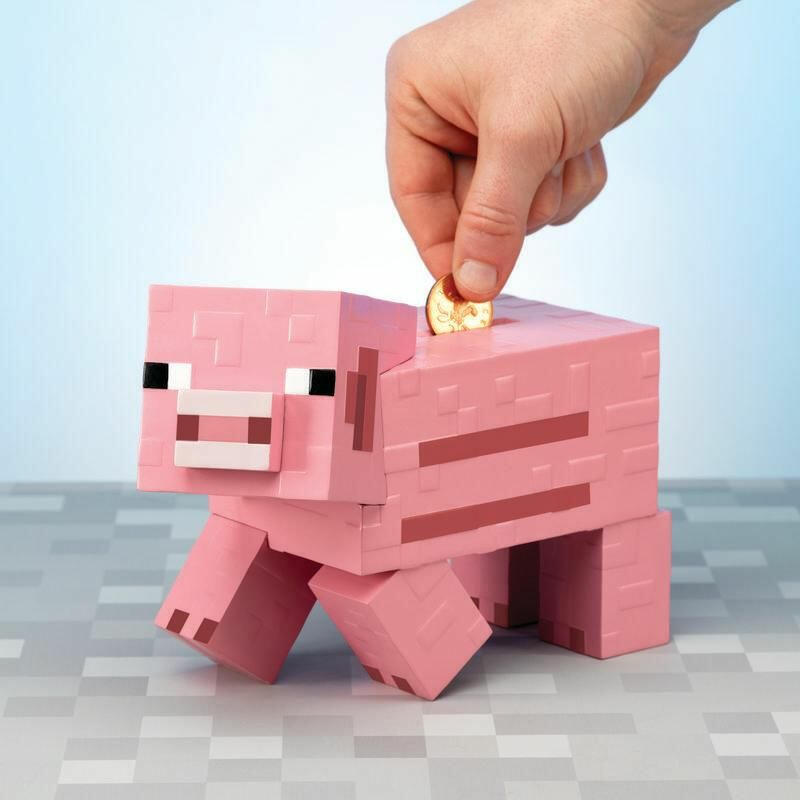 Figura Hucha Paladone Minecraft Cerdo