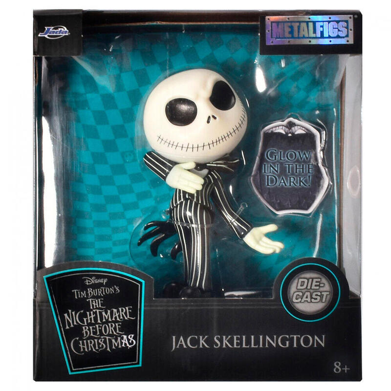 Figura Jack Skellington Fig. 10 Cm The Nightmare Before Christmas Metalfigs