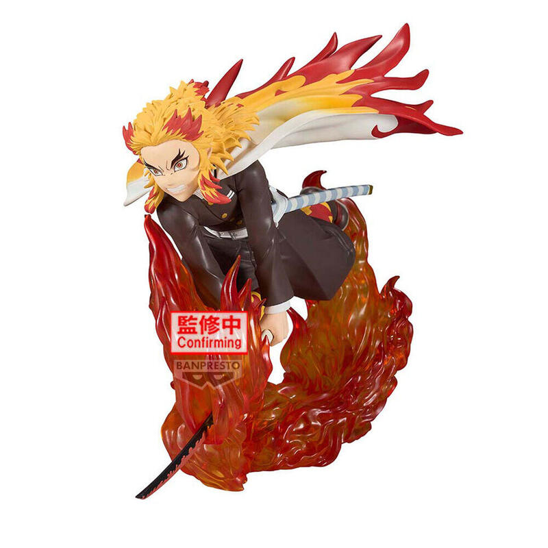 Figura Kyojuro Rengoku Vibrat. Stars Demon Slayer Kimetsu No Yaiba
