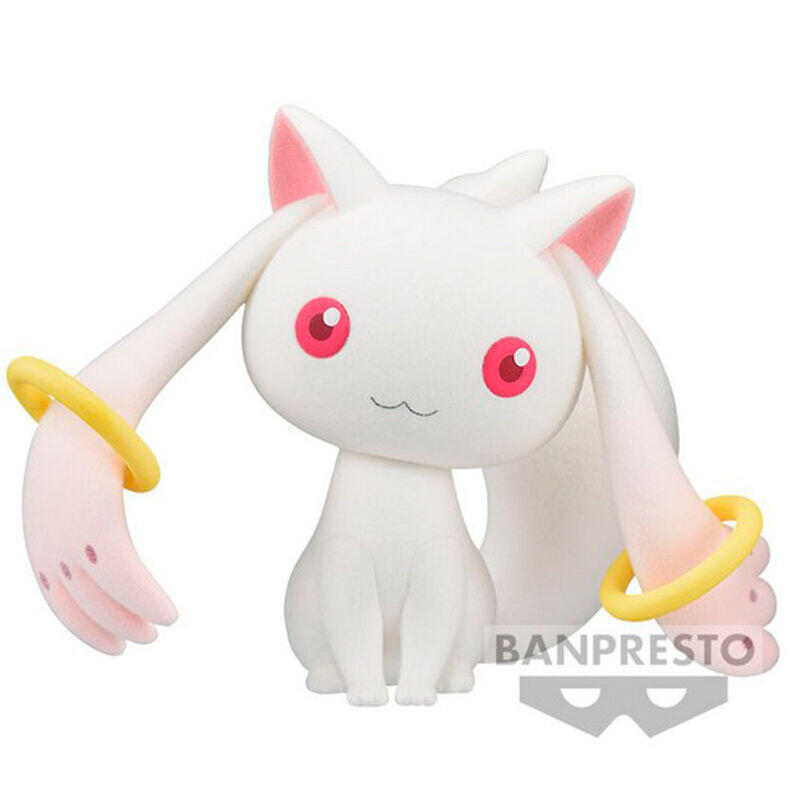 Figura Kyubey Puella Magi Madoka Magica: Rebelion Fluffy Puffy 7cm
