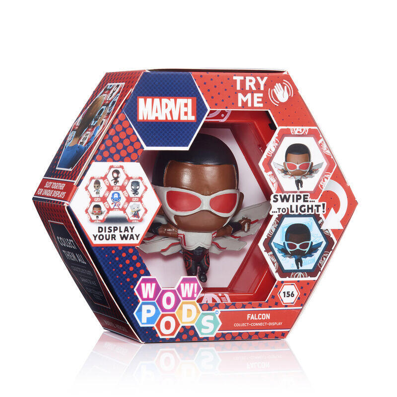 Figura Led Wow! Falcon Marvel