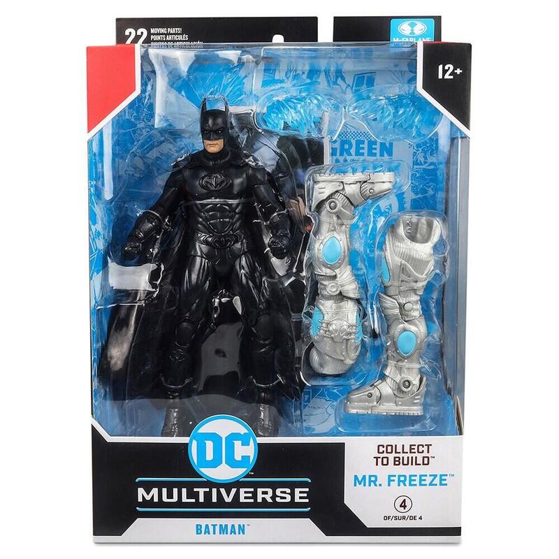 Figura Mcfarlane Dc Multiverse Collect To Build Mr. Freeze Batman 18 Cm