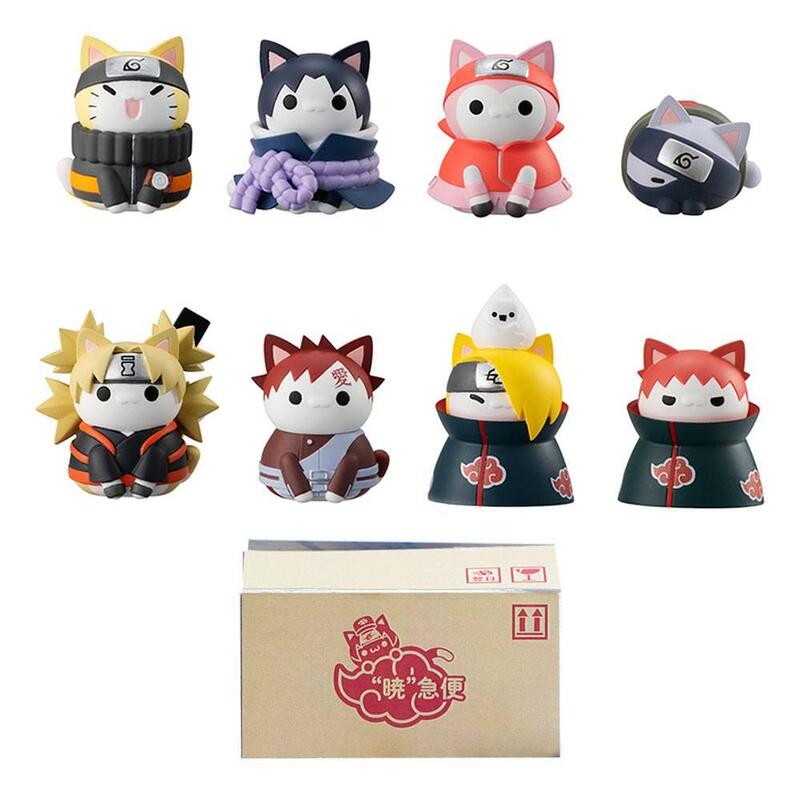 Figura Megahouse Naruto Shippuden Nyaruto! Battle Vs Akatsuki Surtido