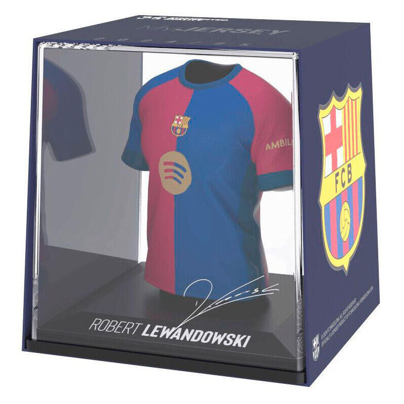 Figura Mini Camiseta Lewandowski Fc Barcelona