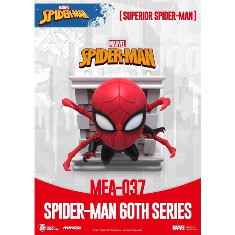 Figura Mini Egg Attack Marvel Spider Man Superior Spider Man Serie 60 Aniversario