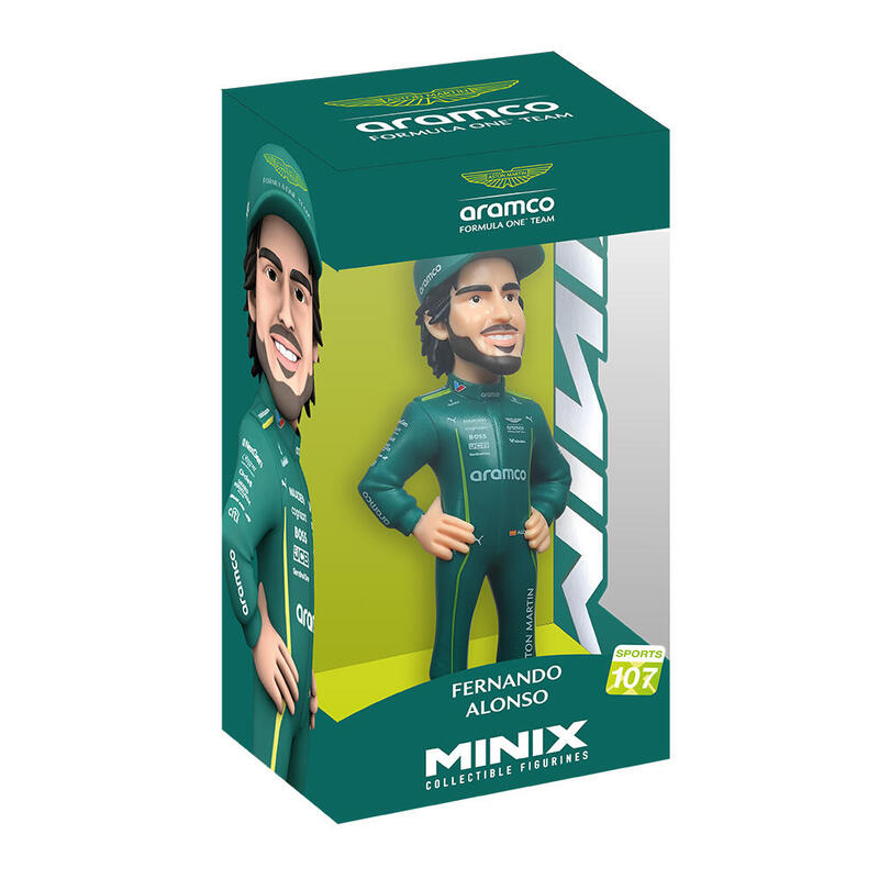 Figura Minix Aston Martin Fernan Alonso