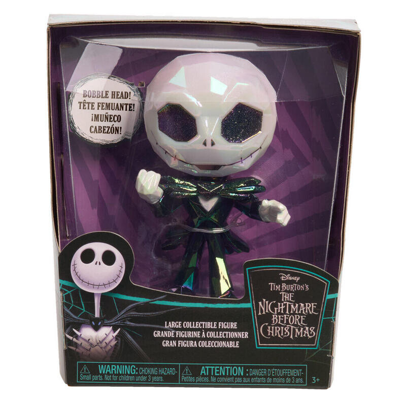 Figura Muñeco Cabezon Jack Skellington Pesadilla Antes De Navidad Disney