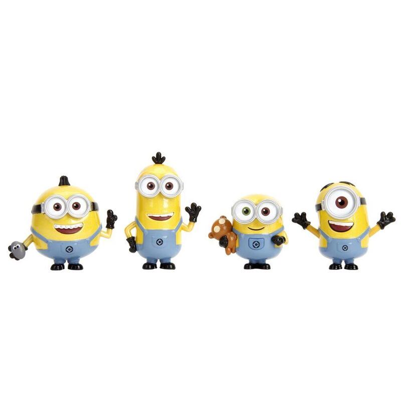 Figura Pack De 12 Unidades Metalfigs Minions 7cm Surtido