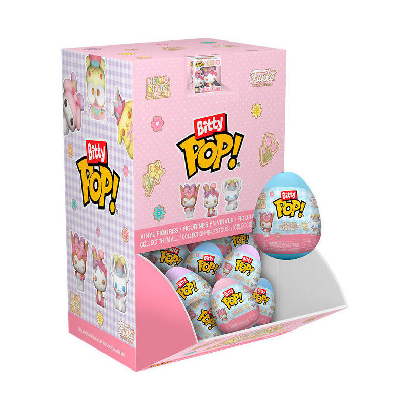 Figura Pack De 24 Unidades Mystery Bitty Pop Eggs Hello Kitty Surtido